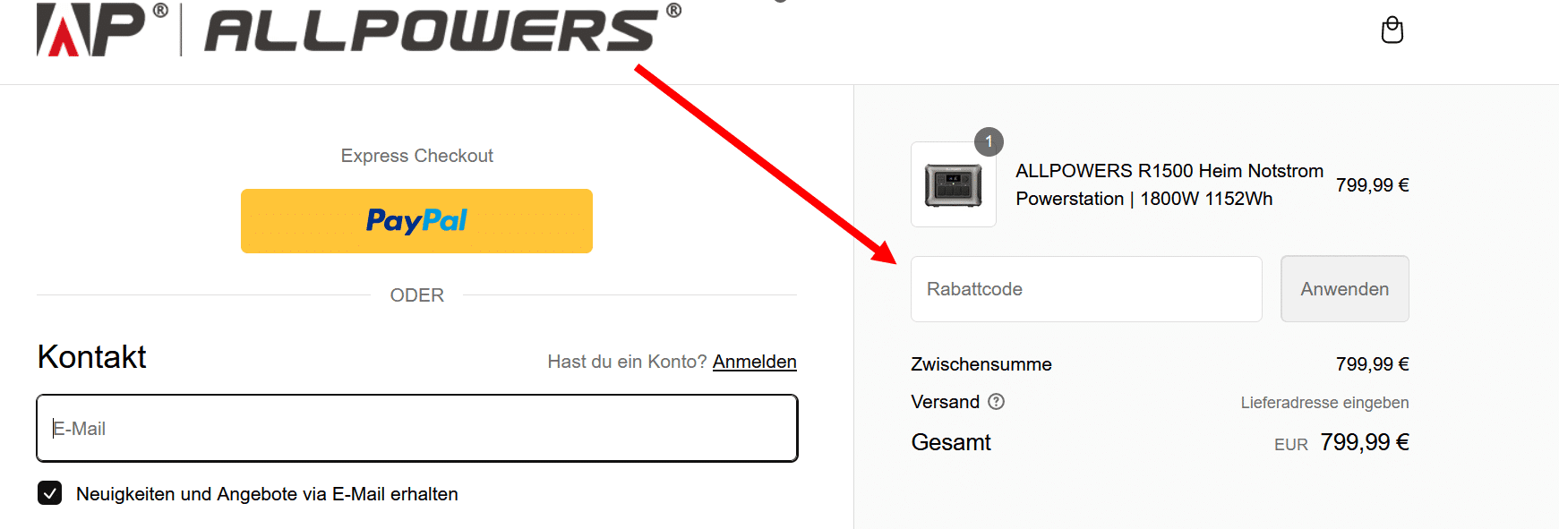 Beispiel-ALLPOWERS-RABATTCODE-EINLOESEN-GUTSCHEINLAB.DE